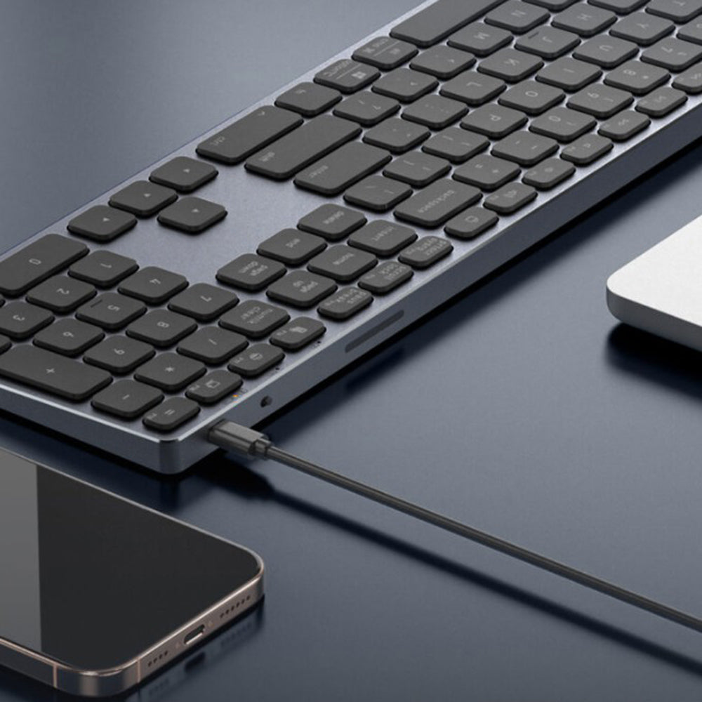 DUX DUCIS LK Bluetooth Keyboard, White