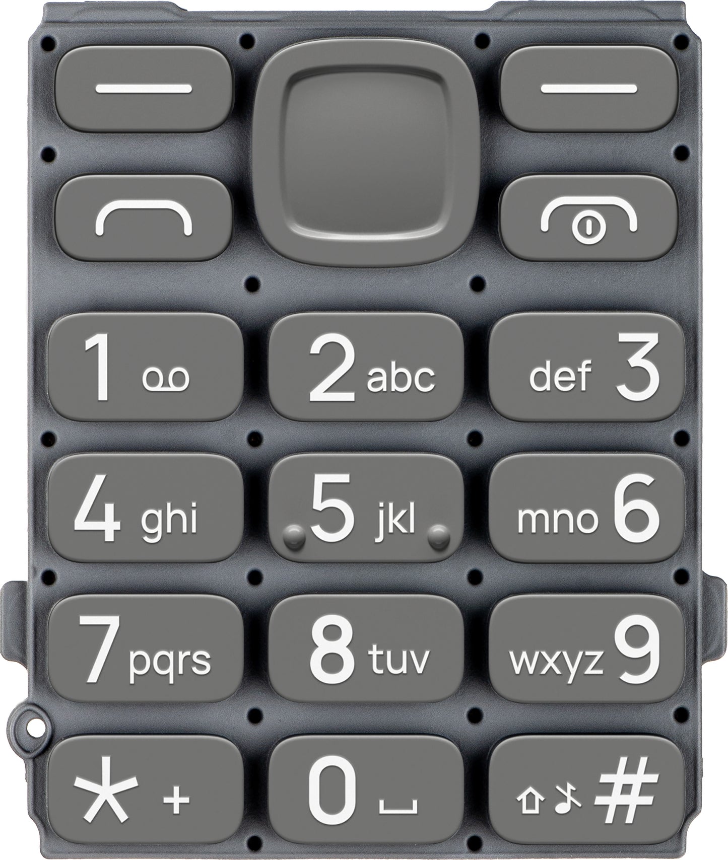 Latin Keyboard HMD 130 Music, Gray, Service Pack SP20Z14Z1457Y