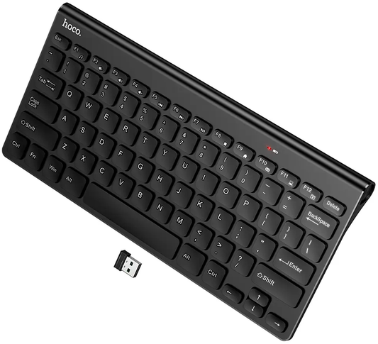 Wireless Keyboard HOCO GM70, Black