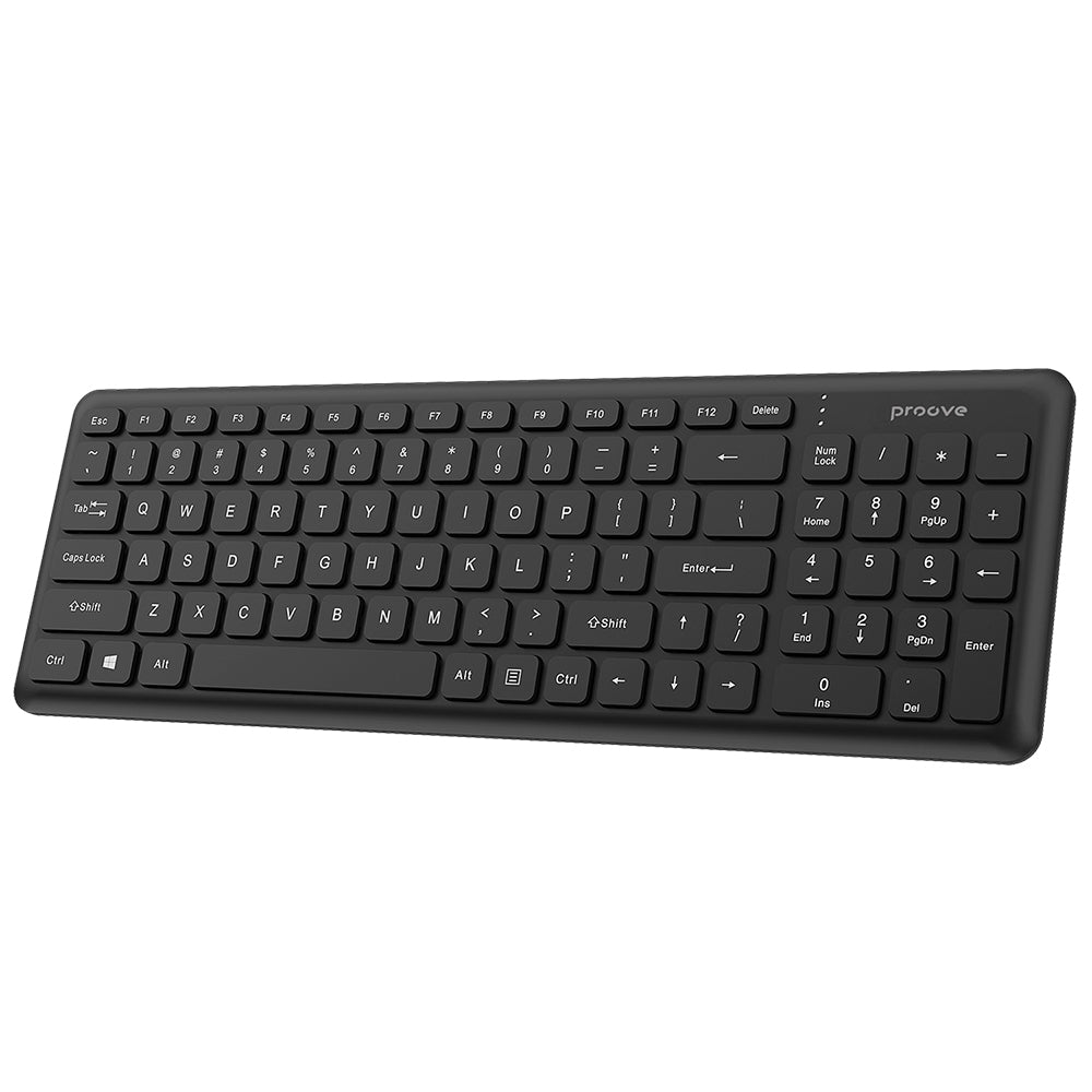 Ασύρματο Πληκτρολόγιο Proove Classic Code, Μαύρο KBCDEN00003001