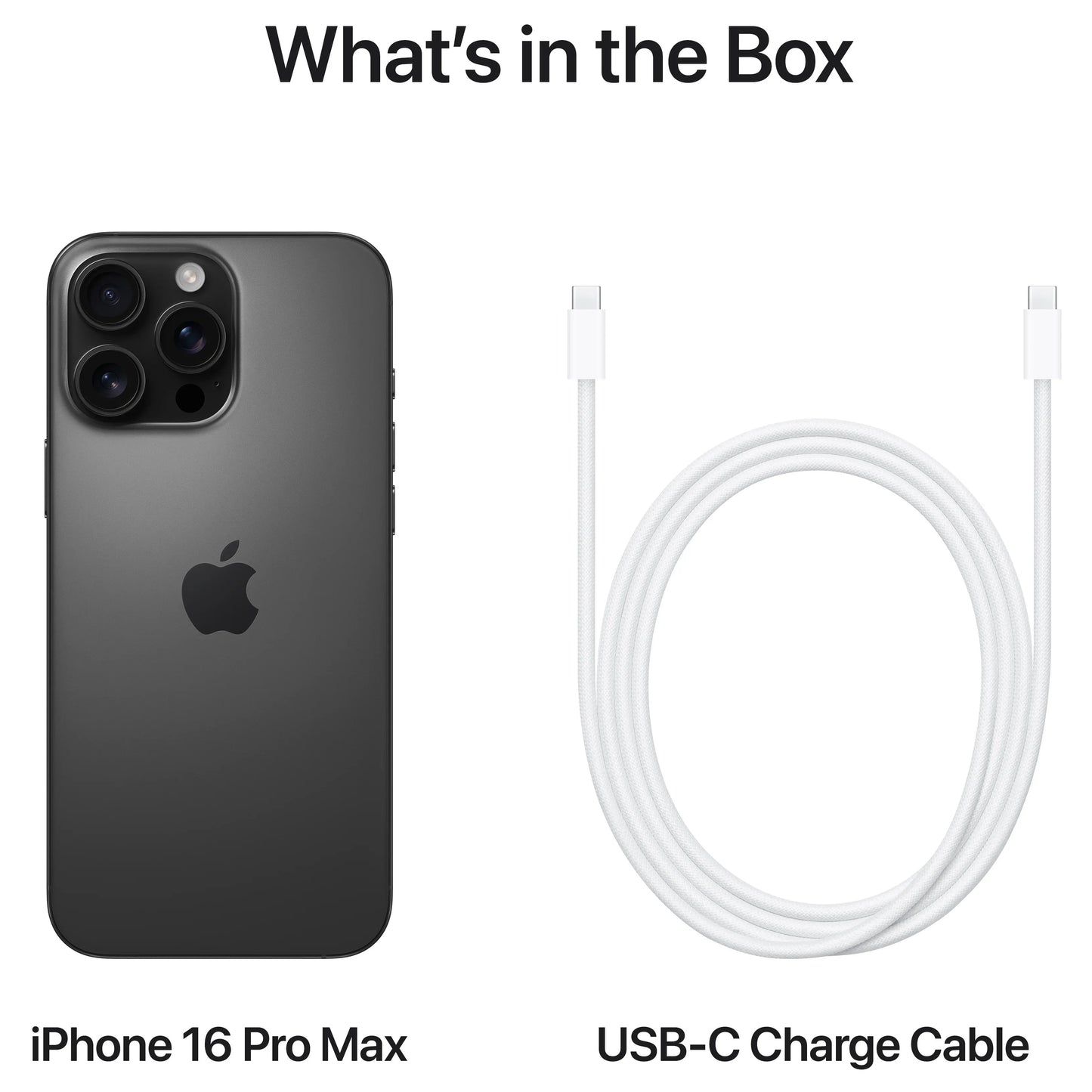 Κινητό Τηλέφωνο Apple iPhone 16 Pro Max, 256GB, Titanium Black MYWV3ZD/A