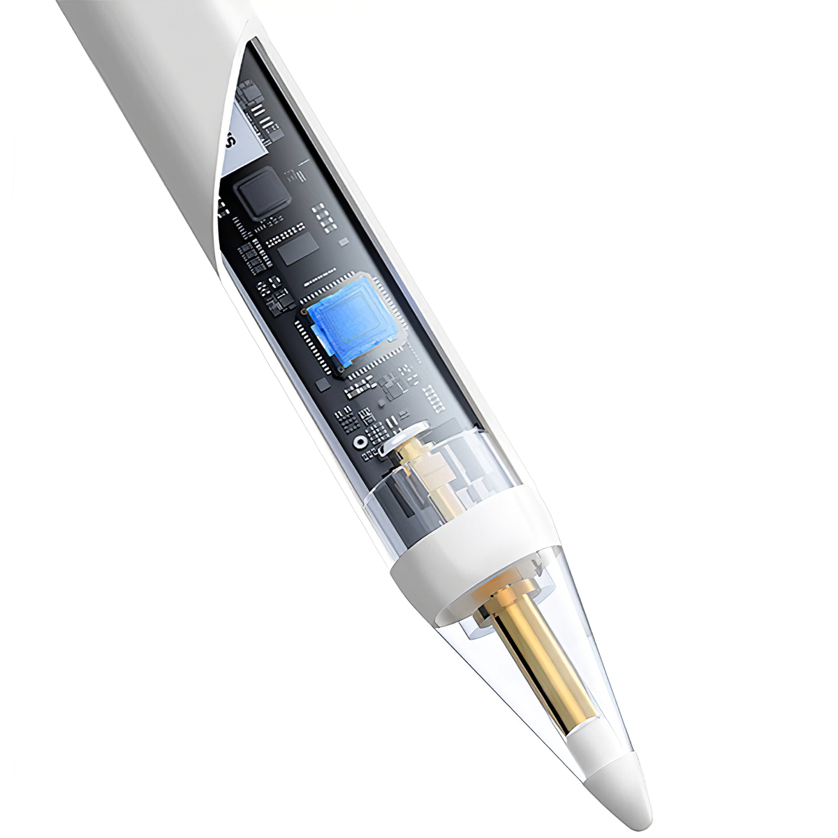 Touch Pen Baseus Smooth Writing 2 Magnetic Series για Apple iPad, Έκδοση Active, Λευκό P80015802213-02