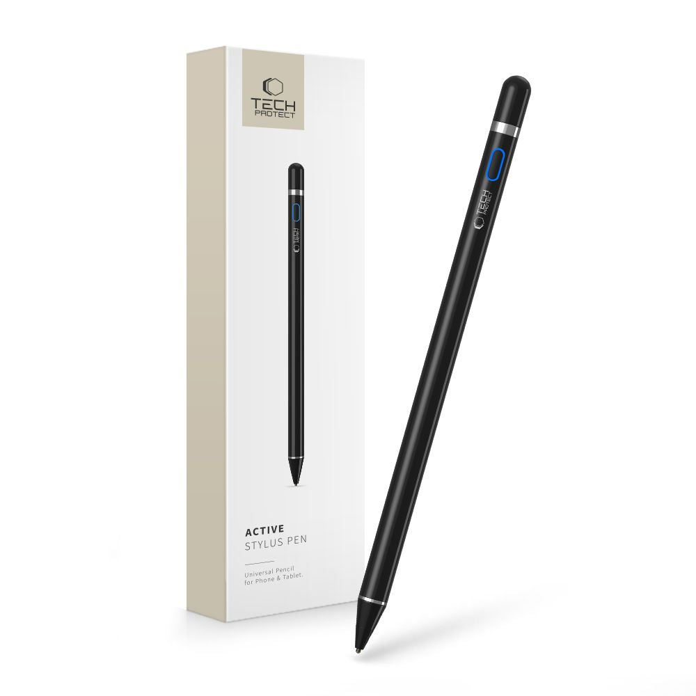 Touch Pen Tech-Protect για Apple iPad, Ενεργή Έκδοση, Μαύρο