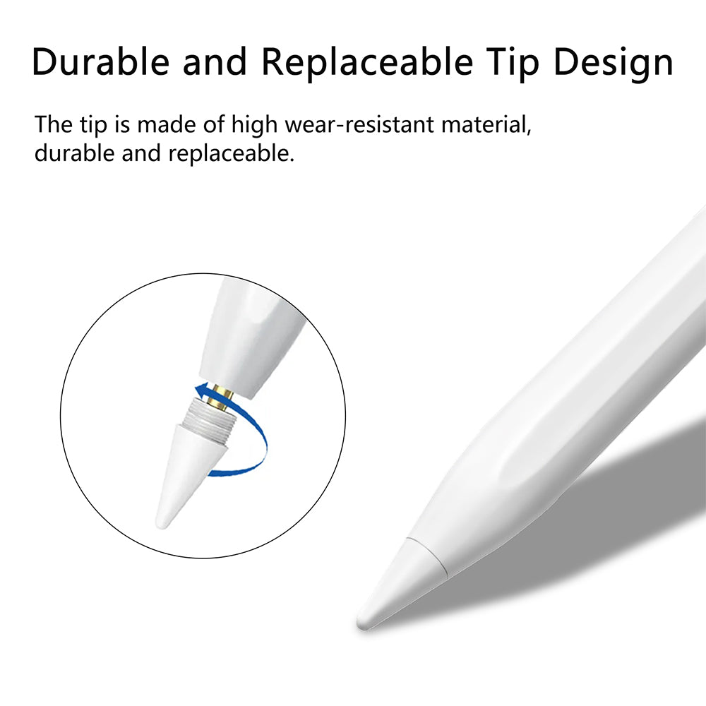Touch Pen Techsuit AC10-CP για Apple iPad, Ενεργή Έκδοση, Λευκό
