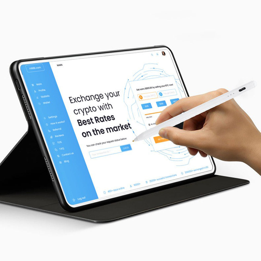 Touch Pen Techsuit S3, Ενεργή Έκδοση, Μαύρο