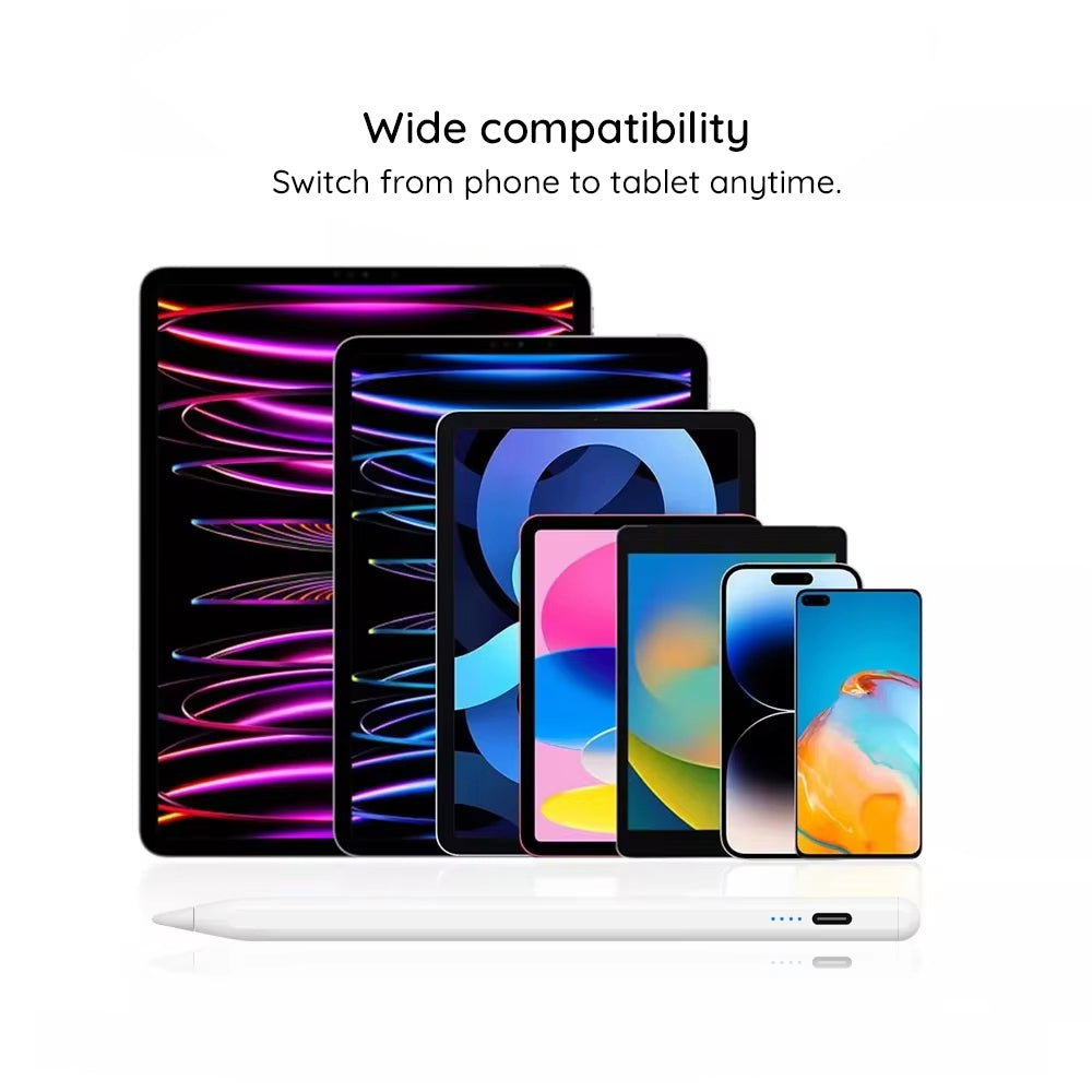 Touch Pen Techsuit T1, Ενεργή Έκδοση, Λευκό