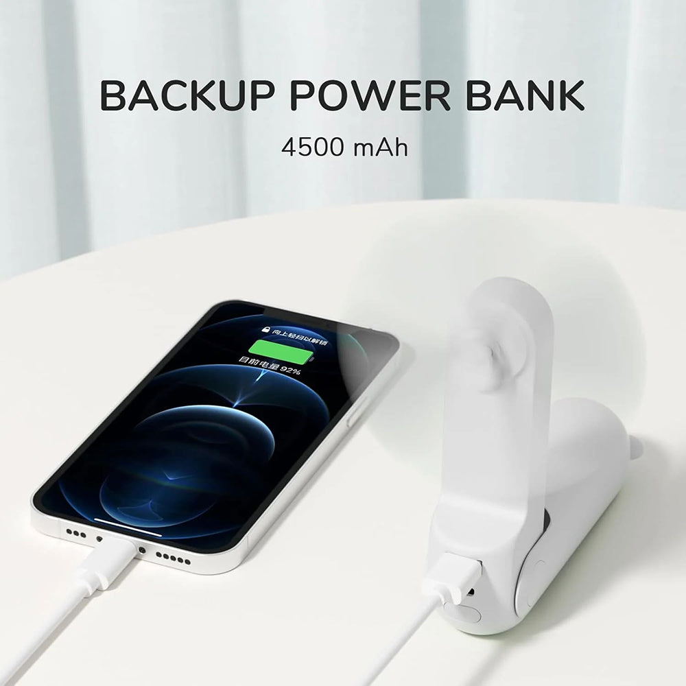 Φορητός Ανεμιστήρας JisuLife Life8 Plus F8X, Πράσινος