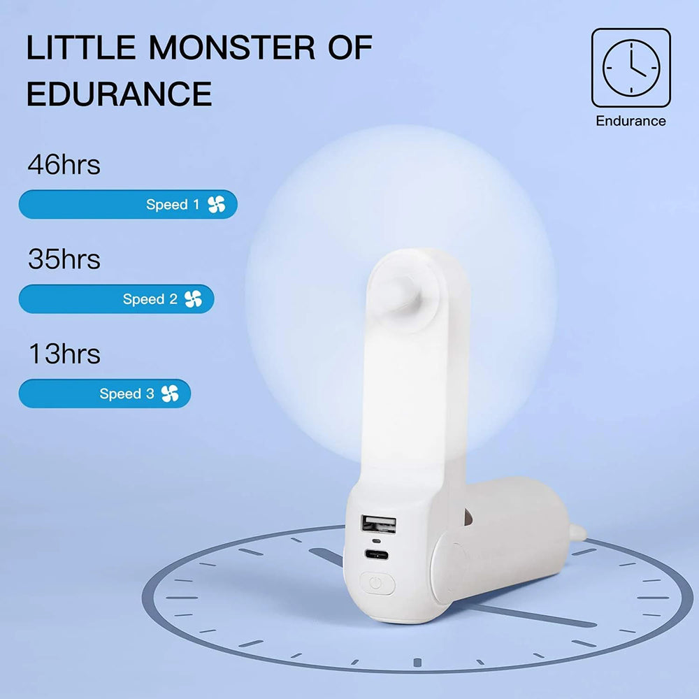 Φορητός Ανεμιστήρας JisuLife Life8 Plus F8X, Πράσινος