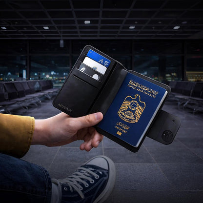 Acefast SmartTag Passport S6 για iOS Series, Μαύρο