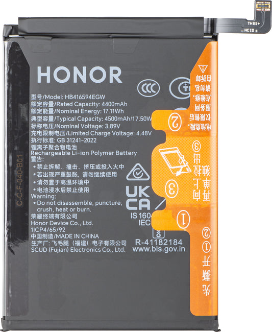 Μπαταρία Honor 90 Lite / X8a, HB416594EGW, Service Pack 2402AADF