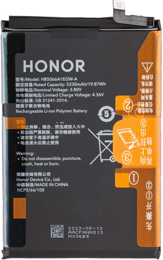 Honor X7a Battery, HB5066A1EGW-A, Swap