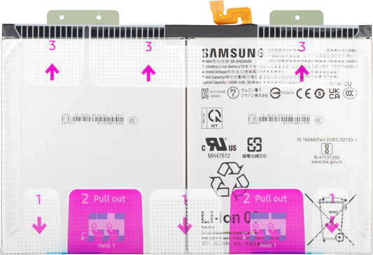 Μπαταρία Samsung Galaxy Tab S10 FE+, EB-BX828ABE, Service Pack GH82-37171A