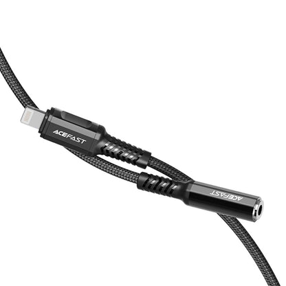Προσαρμογέας Ήχου Lightning - 3.5mm Acefast C1-05, Μαύρο