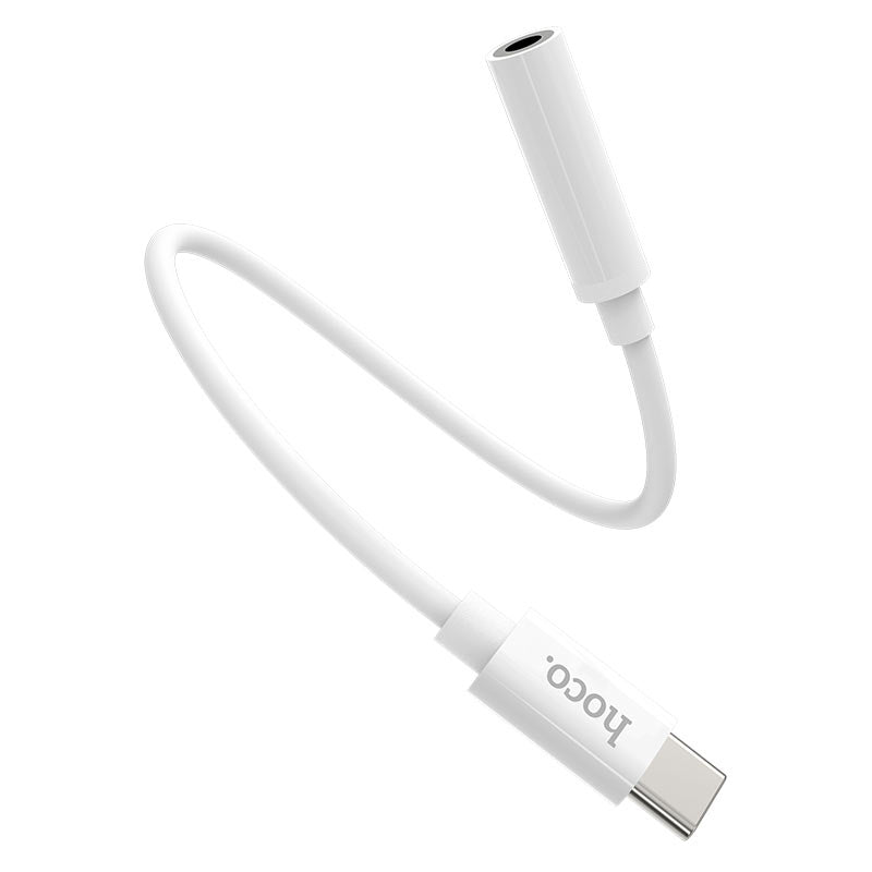 USB-C Audio Adapter - 3.5mm HOCO LS30, White