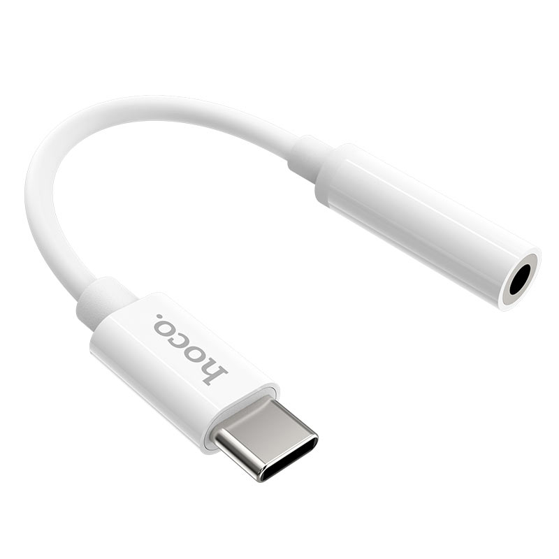 USB-C Audio Adapter - 3.5mm HOCO LS30, White