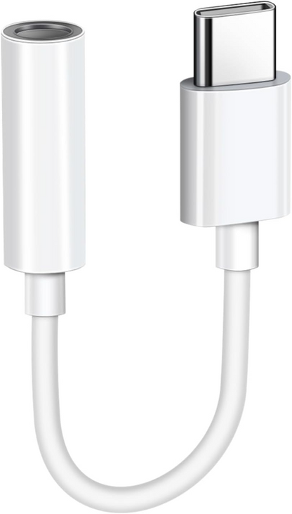 Προσαρμογέας Ήχου USB-C - 3.5mm Mobeen από Samsung, Λευκό GP-TGU023AEAWW
