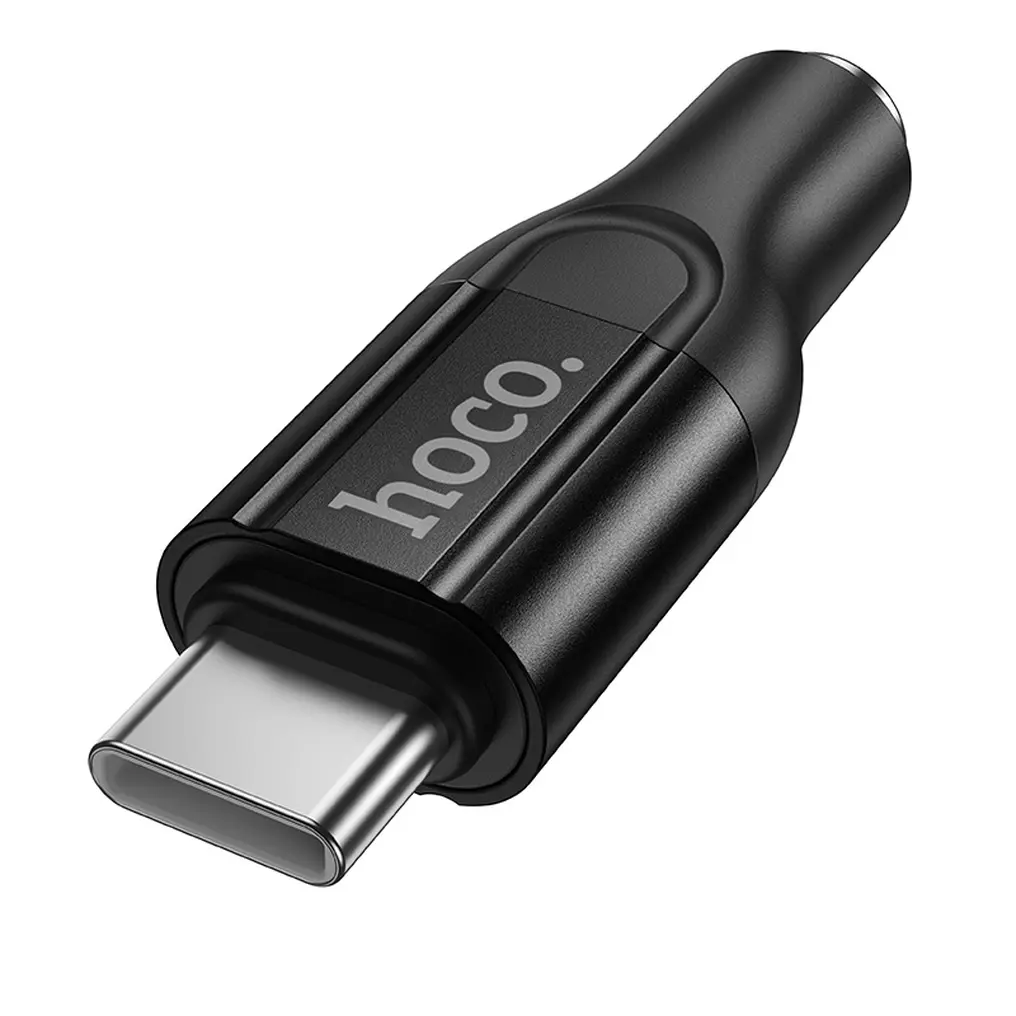 USB-C Audio Adapter - 3.5mm HOCO UPA35, Black