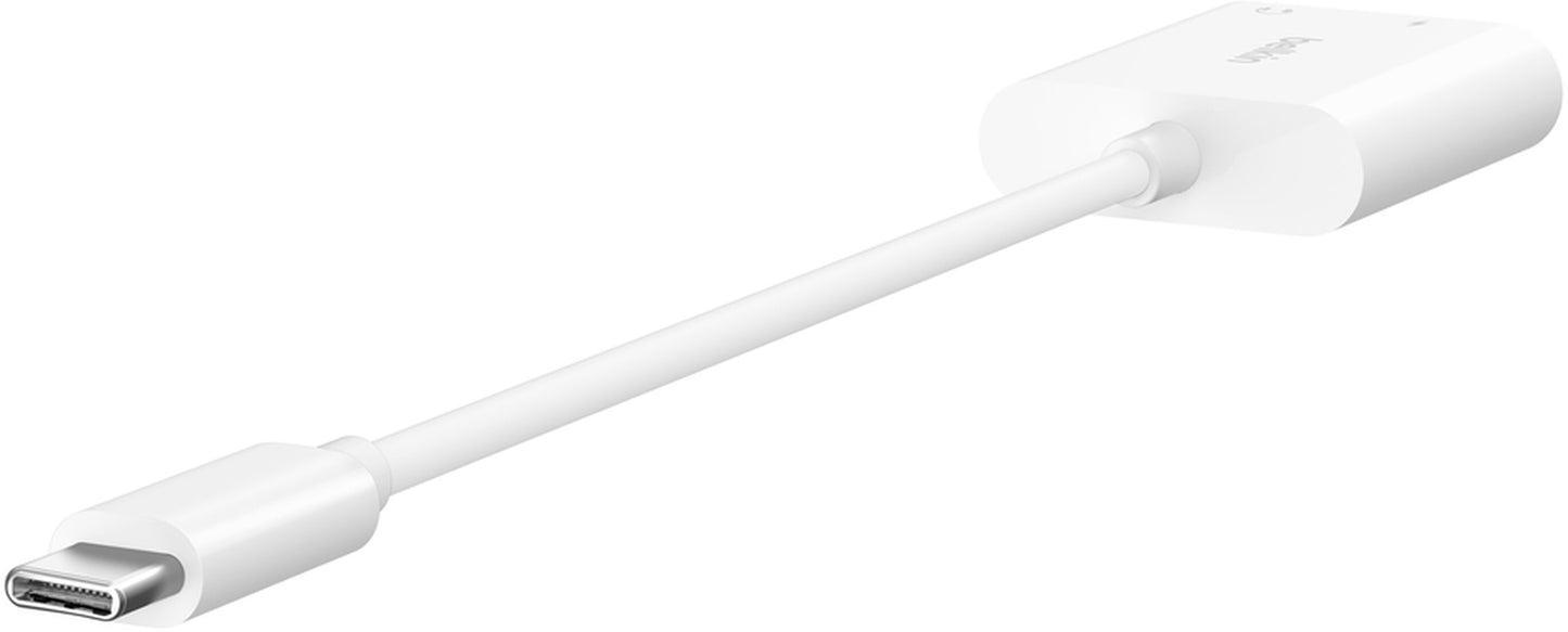 Προσαρμογέας Ήχου USB-C - 3.5mm / USB-C Belkin RockStar, Μαύρο NPA004btBK