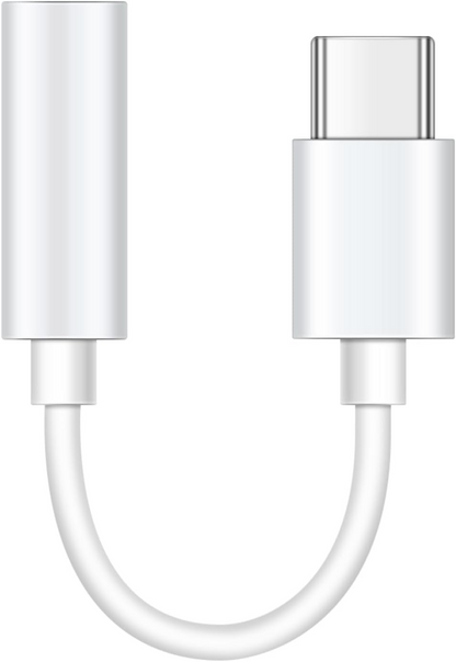 Προσαρμογέας Ήχου USB-C - 3.5mm Mobeen από Samsung, Λευκό GP-TGU023AEAWW