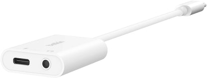Προσαρμογέας Ήχου USB-C - 3.5mm / USB-C Belkin RockStar, Μαύρο NPA004btBK
