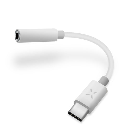 Προσαρμογέας Ήχου USB-C - 3.5mm Fixed, Λευκό