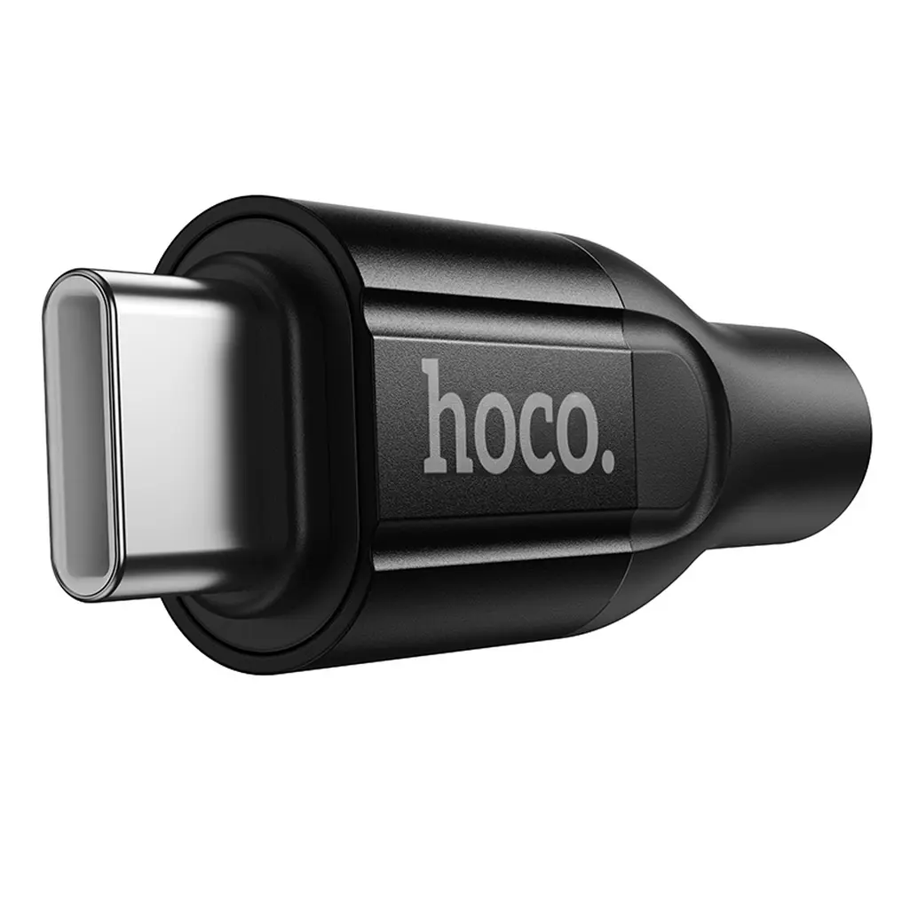 USB-C Audio Adapter - 3.5mm HOCO UPA35, Black
