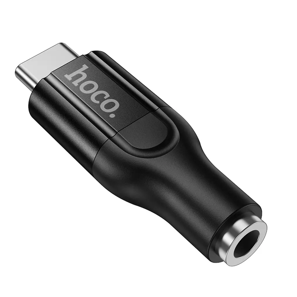USB-C Audio Adapter - 3.5mm HOCO UPA35, Black