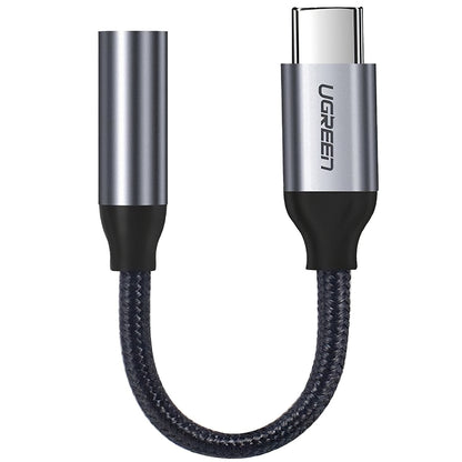 Προσαρμογέας Ήχου USB-C - 3.5mm UGREEN AV142, Γκρι