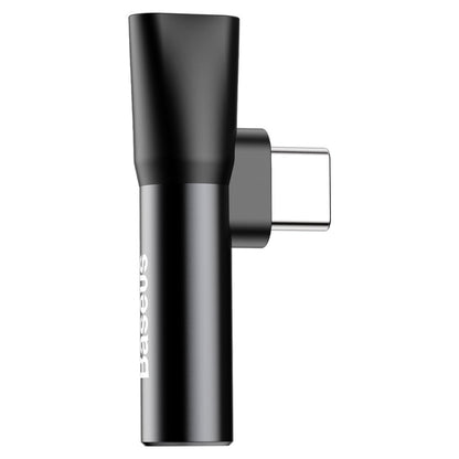 Προσαρμογέας ήχου USB-C - USB-C / 3.5mm Baseus L41, Μαύρο CATL41-01
