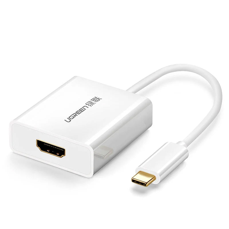 Προσαρμογέας Ήχου και Βίντεο USB-C - HDMI UGREEN, Λευκό