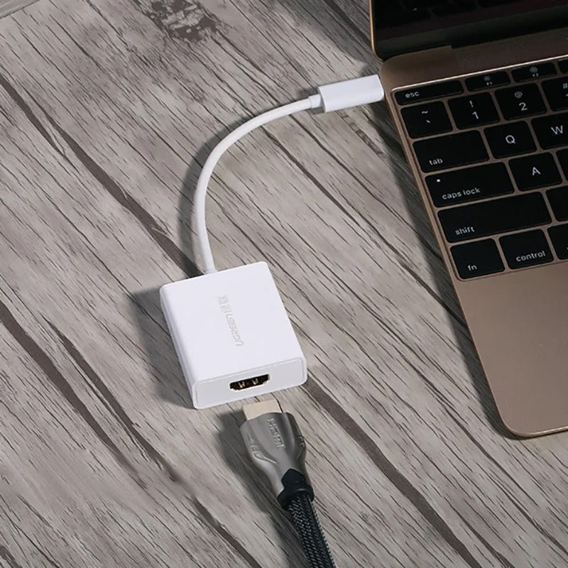 Προσαρμογέας Ήχου και Βίντεο USB-C - HDMI UGREEN, Λευκό