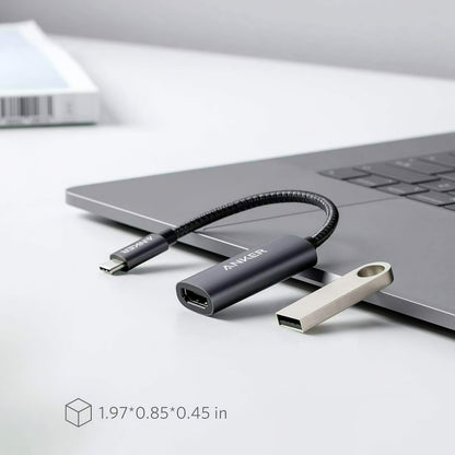 Προσαρμογέας Ήχου και Βίντεο USB-C - HDMI Anker PowerExpand+, Γκρι A83120A1