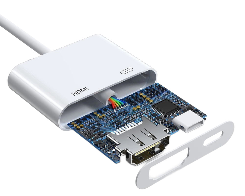 Προσαρμογέας Ήχου και Βίντεο Lightning - HDMI / Lightning Joyroom S-H141, Λευκό