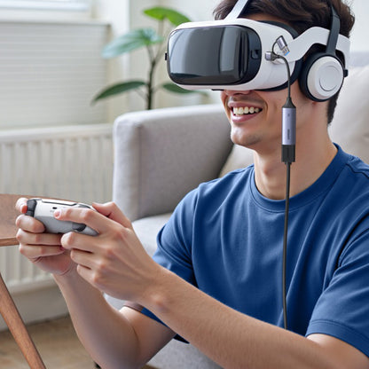 Προσαρμογέας Ήχου και Βίντεο USB-A / USB-C - HDMI UGREEN CM629 (15389), Γκρι