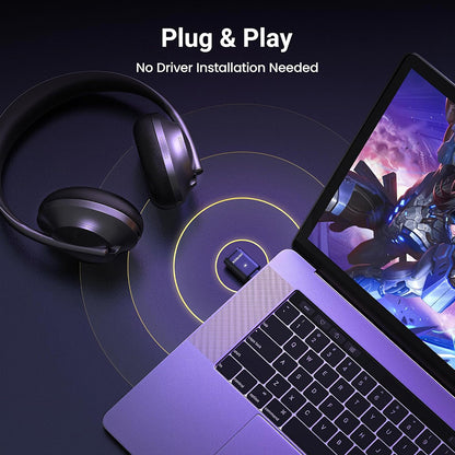 Προσαρμογέας Bluetooth USB-C UGREEN BT501, Μαύρο