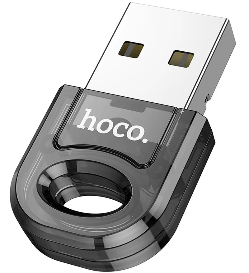 Προσαρμογέας Bluetooth USB HOCO UA28, Μαύρο