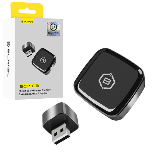 Ασύρματος προσαρμογέας Carplay / Android Auto Blavec BCP-03 για Apple iPhone / σειρά Android