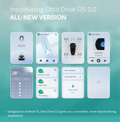 Wireless Carplay / Android Auto Adapter Ottocast OttoAibox P3 Pro for Apple iPhone / Android Series, Refurbished PCS61-T