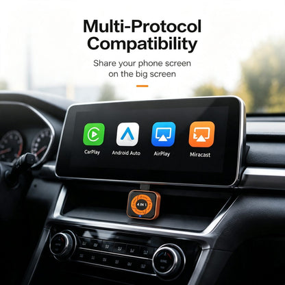 Ασύρματος προσαρμογέας Carplay / Android Auto Carlinkit Mini Ultra6 για Apple iPhone / σειρές Android