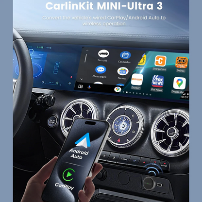Αντάπτορας Carplay / Android Auto Wireless Carlinkit Mini Ultra3 για Apple iPhone / Android Series