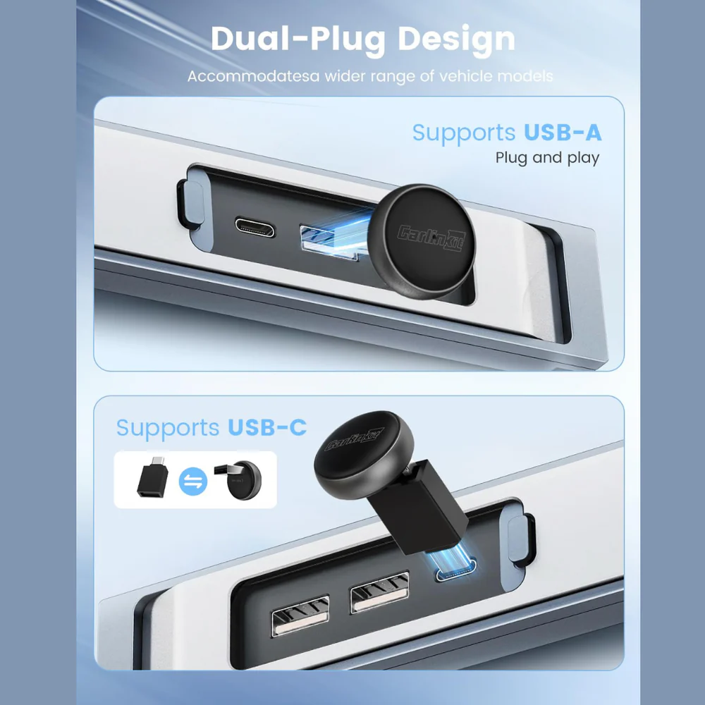 Αντάπτορας Carplay / Android Auto Wireless Carlinkit Mini Ultra3 για Apple iPhone / Android Series