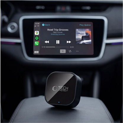 Tech-Protect UltraBoost CA01 Wireless Carplay / Android Auto Adapter for Apple iPhone / Android Series