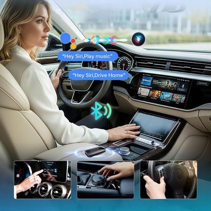 Ασύρματος προσαρμογέας Carplay / Android Auto Ottocast Play2Video Ultra για Apple iPhone / Android Series CA515-T