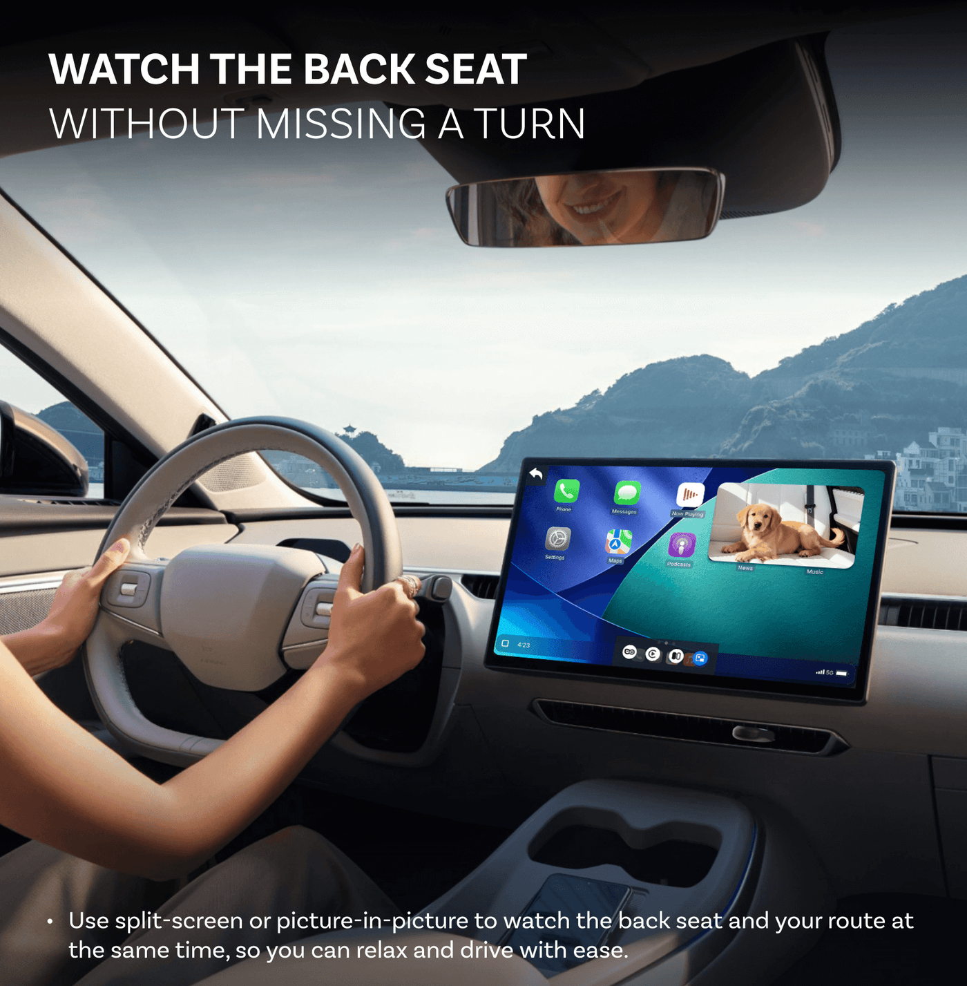 Προσαρμογέας Carplay Αυτοκινήτου Ottocast Cabin Care για Apple iPhone Series CA520-T