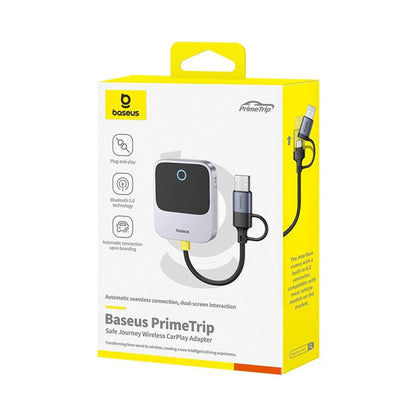 Ασύρματος Προσαρμογέας Carplay Baseus PrimeTrip για Apple iPhone Series C10745100813-00