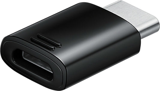 Προσαρμογέας Δεδομένων και Φόρτισης microUSB - USB-C Samsung EE-GN930BB, Μαύρο, Swap
