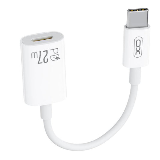 Προσαρμογέας Δεδομένων και Φόρτισης USB-C - Lightning XO Design NB-R268A, Λευκό