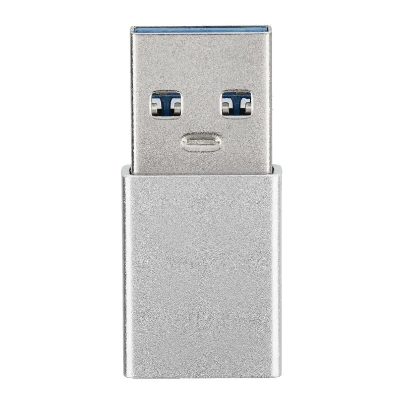 Προσαρμογέας Δεδομένων και Φόρτισης USB-C - USB-A Blue Star, Λευκός