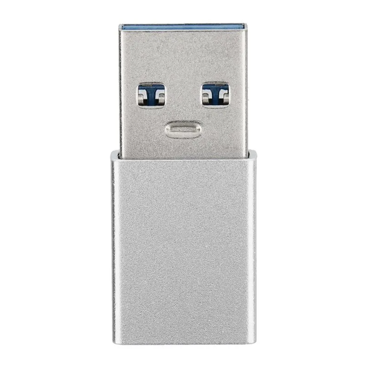 Προσαρμογέας Δεδομένων και Φόρτισης USB-C - USB-A Blue Star, Λευκός
