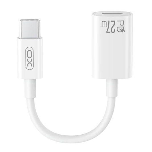 Προσαρμογέας Δεδομένων και Φόρτισης USB-C - Lightning XO Design NB-R268A, Λευκό
